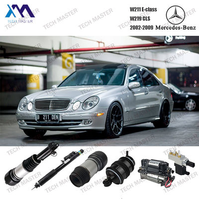 左/右前空気懸垂 W211 W219 2002 - 2009用のショック吸収器