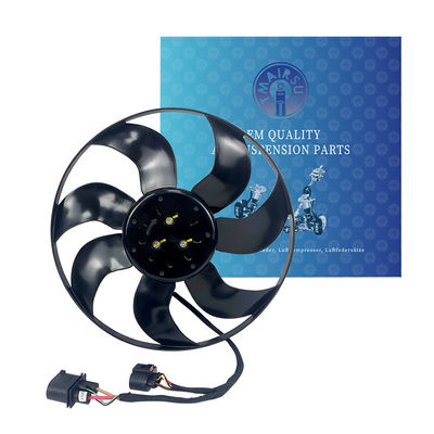 フォルクスワーゲンシャラン用の600W ロングワイヤラディエーター電気冷却扇