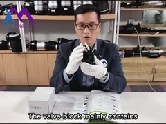 Audi A8 D4の空気弁のブロック