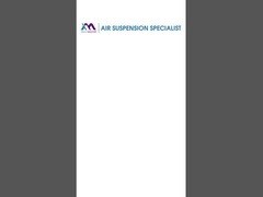 ポルシェ パナメラ 97034305215 のフロントエアサスペンションダムパーのセクションビュー; 97034305115